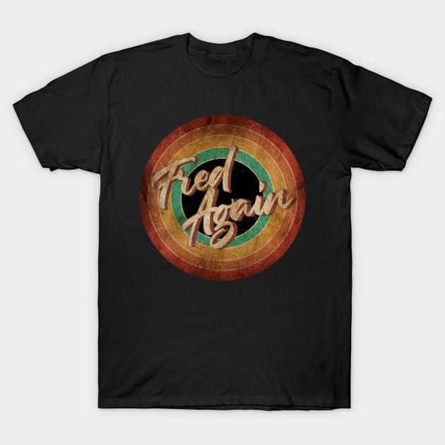 Fred Again Vintage Circle Art T-Shirt by antongg